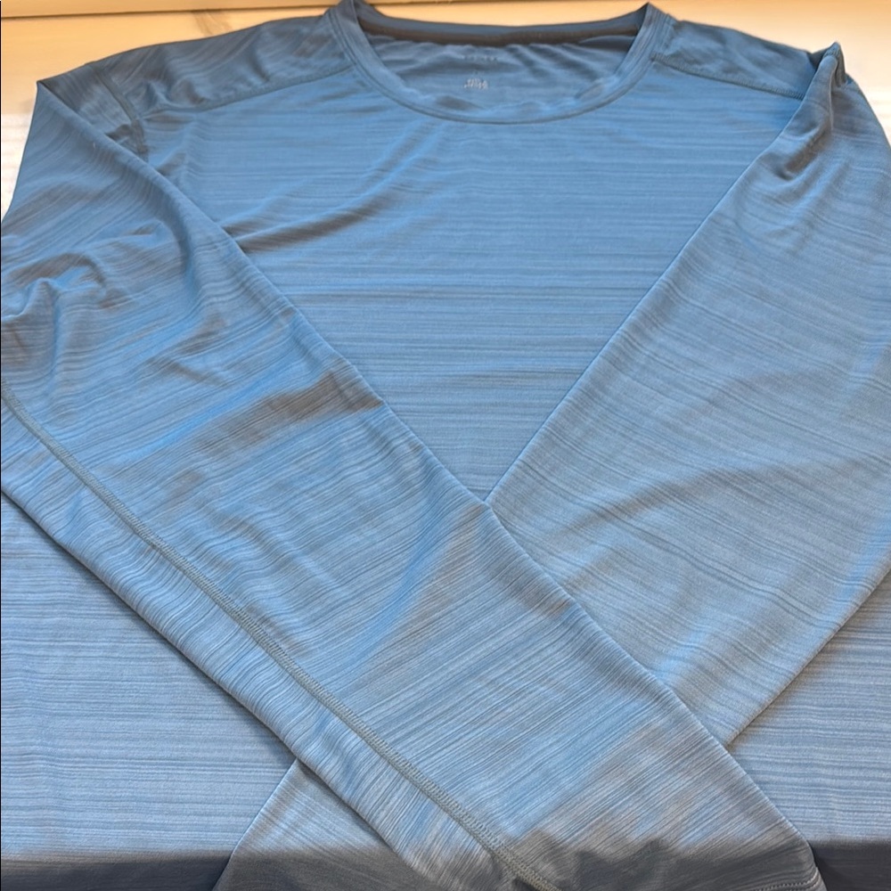 DSG Blue Long Sleeve Tee Lightweight Performance